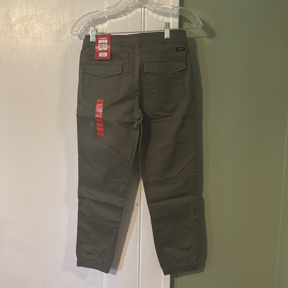 Unionbay Youth School Uniform Green Jogger size 10/12 Medium Drawstring waist - Picture 3 of 8